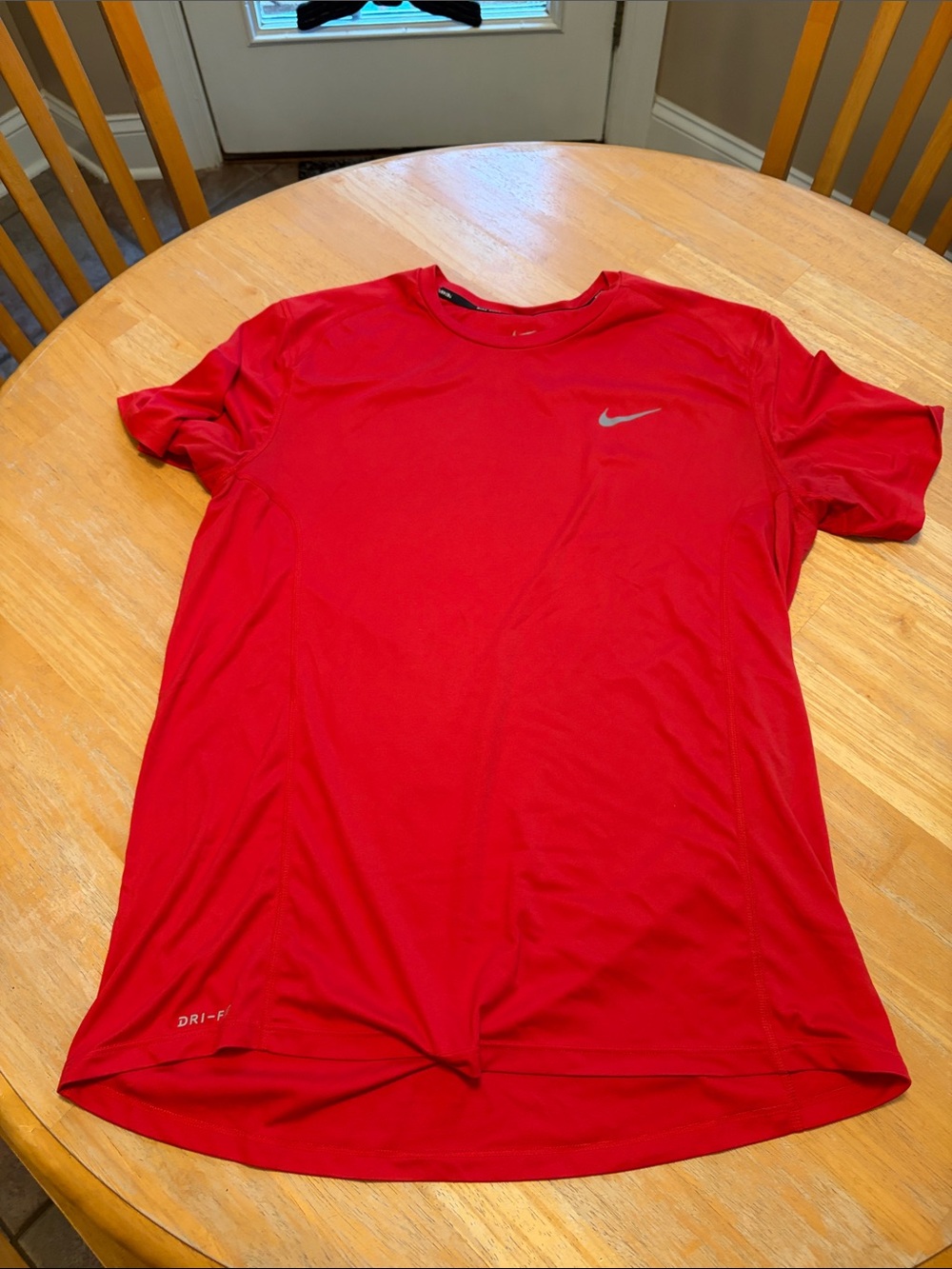 Nike Red Dri-FIT Short Sleeve Performance Tee